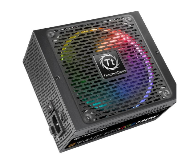 THERMALTAKE Smart Pro RGB 750W Modular (80+ Bronze, 4xPEG, 140mm, Single Rail) PS-SPR-0750FPCBEU-R - 404267 - zdjęcie 3